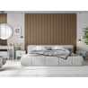 Mexen Lam-F Nano 01 Akustinės sieninės dailylentės 280 x 32,4 cm, 9 mm veltinis, techninis fanera, Tamsus Riešutas