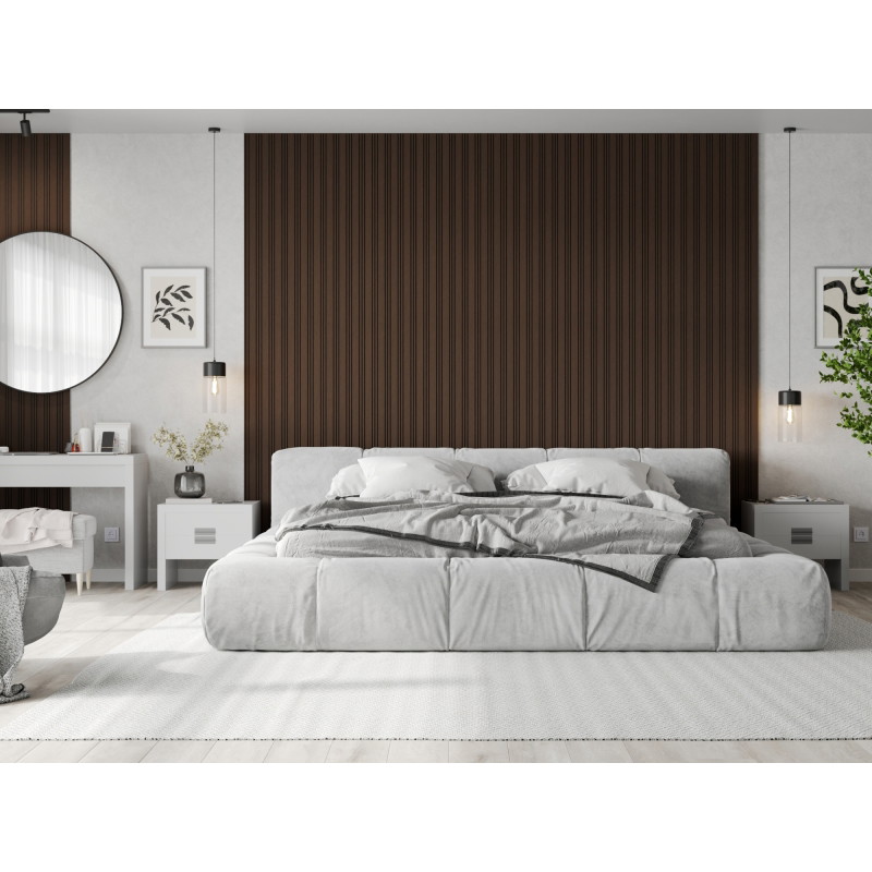 Mexen Lam-F Nano 01 akustinės sienų lamelės 280 x 32,4 cm, 9 mm veltinis, techninis fanera, Mocca ąžuolas - S108-280-01-045