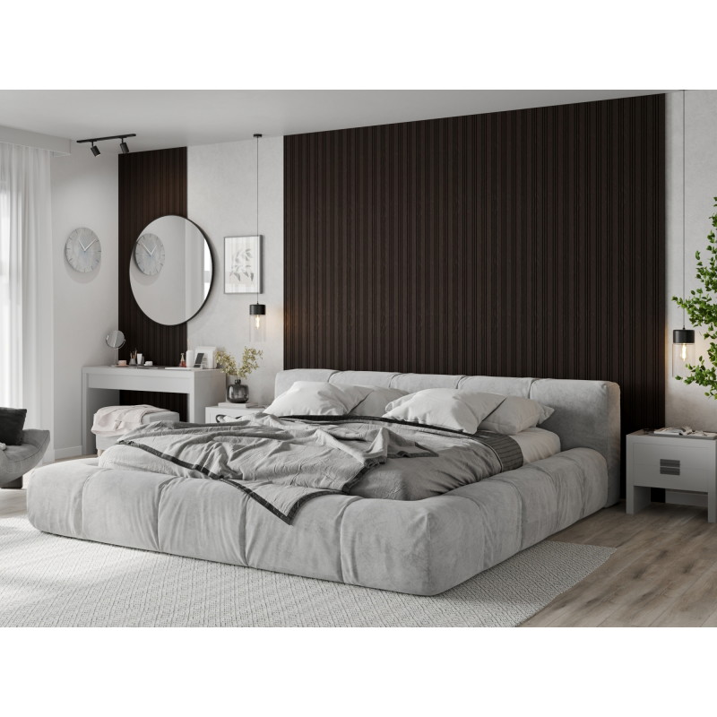 Mexen Lam-F Nano 01 akustinės sienų plokštės 280 x 32,4 cm, veltinis 9 mm, techninis faneruotas paviršius, Juodasis