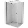 Mexen Mist-F sulankstoma dušo kabina kairė 70 x 80 cm, skaidri, gun metal - 8A6T-070-080-95-00-L
