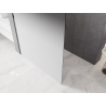 Mexen Kioto Dušo siena Walk-in 120 x 200 cm, balta ombre 8 mm, chromas - 800-120-101-01-86