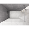 Mexen Kioto dušo siena Walk-in 150 x 200 cm, balta ombre 8 mm, chromas - 800-150-101-01-86
