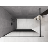 Mexen Kioto ventinis sienelė Walk-in 110 x 200 cm, ombre juoda 8 mm, juoda - 800-110-101-70-76