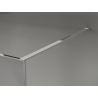 Mexen Kioto Dušo sienelė Walk-in 120 x 200 cm, skaidri crackle 12 mm, chromas - 800-120-101-01-04-X