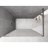 Mexen Kioto dušo sienelė Walk-in 70 x 200 cm, skaidri su crackle efektu 12 mm, chromas - 800-070-101-01-04-X
