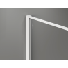 Mexen Kioto dušo sienelė Walk-in 120 x 200 cm, skaidrios kristalinės 12 mm, balta - 800-120-101-20-04-X
