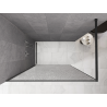 Mexen Kioto dušo pertvara Walk-in 80 x 200 cm, skaidrus kreko 12 mm, šepetėliu pilkas ginklų - 800-080-101-66-04-X