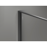 Mexen Kioto Dušo sienelė Walk-in 160 x 200 cm, crackle skaidrus 12 mm, gun metal - 800-160-101-95-04-X