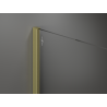 Mexen Kioto dušo pertvara Walk-in 120 x 200 cm, bronzinė 8 mm, auksinis šlifuotas - 800-120-101-55-32