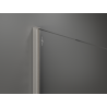 Mexen Kioto dušo sienelė Walk-in 70 x 200 cm, bronza 8 mm, šlifuotas nikelis - 800-070-101-97-32