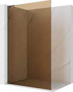 Mexen Kioto L dušo sienelė Walk-in 70 x 200 cm, bronza, gun gray šlifuotas - 800-070-103-66-32