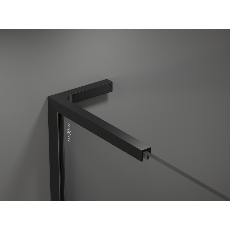 Mexen Kioto L dušo siena Walk-in 90 x 200 cm, ruda, juoda - 800-090-103-70-32