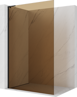 Mexen Kioto L Dušo sienelė Walk-in 110 x 200 cm, ruda, juoda - 800-110-103-70-32