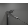 Mexen Kioto L dušo sienelė Walk-in 110 x 200 cm, ruda, gun metal - 800-110-103-95-32