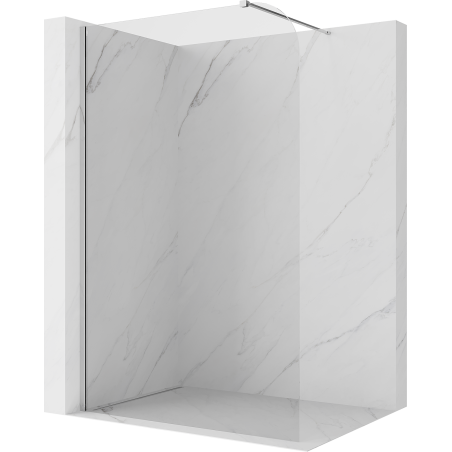 Mexen Kioto-P Dušo sienelė Walk-in 130 x 200 cm, skaidri 8 mm, chromas - 800-130-101-01-00-P