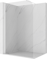 Mexen Kioto-P Dušo pertvara Walk-in 80 x 200 cm, permatomas 8 mm, balta - 800-080-101-20-00-P