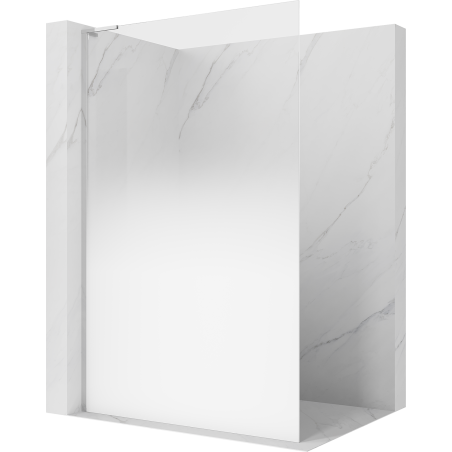 Mexen Kioto L Dušo siena Walk-in 110 x 200 cm, ombre balta 8 mm, chromuota - 800-110-103-01-86