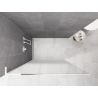 Mexen Kioto L dušo sienelė Walk-in 70 x 200 cm, baltas ombre 8 mm, balta - 800-070-103-20-86