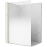Mexen Kioto L dušo siena Walk-in 90 x 200 cm, balta ombre 8 mm, aukso šlifuota - 800-090-103-55-86
