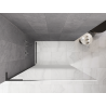 Mexen Kioto L Dušo panelis Walk-in 120 x 200 cm, ombre balta 8 mm, ginklo pilka šlifuota - 800-120-103-66-86