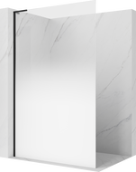 Mexen Kioto L dušo pertvara Walk-in 120 x 200 cm, balta ombre 8 mm, juoda - 800-120-103-70-86
