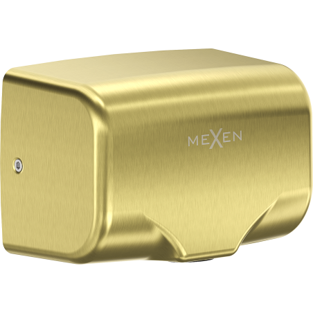 Mexen Ventaro-Ul rankų džiovintuvas, 1350 W, auksinė šepečiuota - 70K034-55