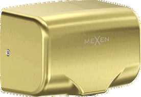 Mexen Ventaro-Ul rankų džiovintuvas, 1350 W, auksinė šepečiuota - 70K034-55