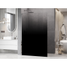Mexen Kioto L dušo siena Walk-in 90 x 200 cm, ombre juoda 8 mm, chromas - 800-090-103-01-76