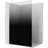 Mexen Kioto L Dušo siena Walk-in 90 x 200 cm, ombre juoda 8 mm, balta - 800-090-103-20-76