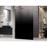 Mexen Kioto L Dušo sienelė Walk-in 90 x 200 cm, ombre juoda 8 mm, rožinis auksas - 800-090-103-60-76