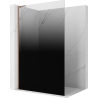 Mexen Kioto L dušo sienelė Walk-in 90 x 200 cm, ombre juoda 8 mm, šlifuota varis - 800-090-103-65-76