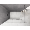 Mexen Kioto+ dušo siena su lentyna Walk-in 150 x 200 cm, balta ombre 8 mm, chromas - 800-150-121-01-86