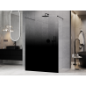 Mexen Kioto laisvai stovinti dušo pertvara 130 x 200 cm, juoda ombre 8 mm, juoda - 800-130-002-70-76