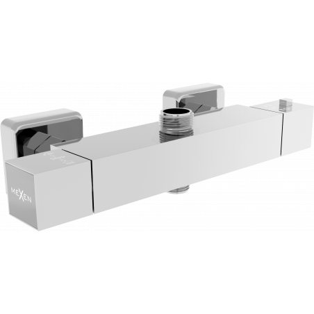 Mexen Cube termostatinis dušo maišytuvas, chromas - 77250-00