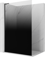 Mexen Kioto L Dušo sienelė Walk-in 100 x 200 cm, ombre juoda 8 mm, juoda - 800-100-103-70-76