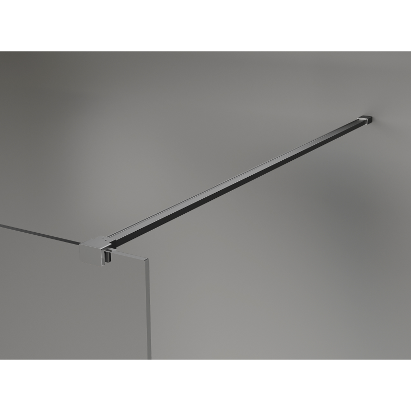 Mexen Kioto+ dušo siena su lentyna Walk-in 90 x 200 cm, bronzinė 8 mm, gun metalas - 800-090-121-95-32