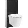 Mexen Rico virštinkinė WC rėmo sistema Tex Air G su WC dubeniu ir lėtai nusileidžiančiu dangčiu, balta - 615030720500A-70
