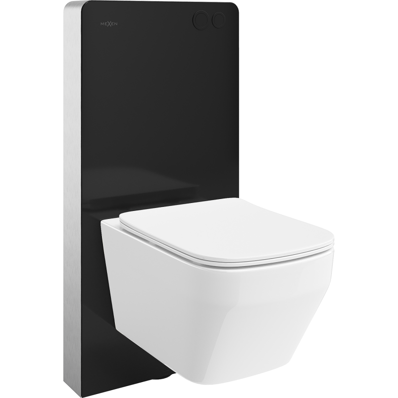 Mexen Riva WC įmontuojamas komplektas Tex Air G su WC puodu Tornado ir lėtai nusileidžiančiu dangčiu baltas