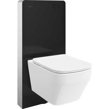 Mexen Riva WC įmontuojamas komplektas Tex Air G su WC puodu Tornado ir lėtai nusileidžiančiu dangčiu baltas