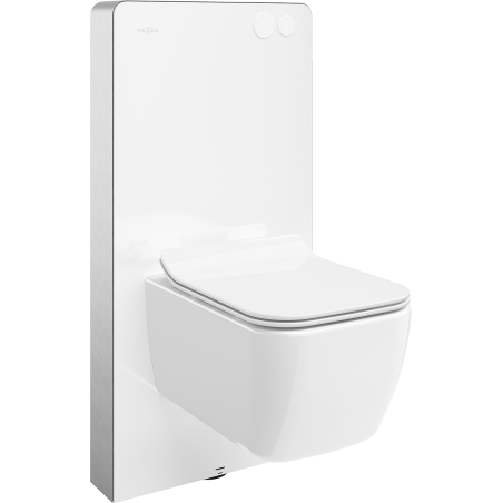 Mexen Stella WC potinkinė sistema su pneumatiniu rėmu Tex Air G ir WC puodu su lėta nuleidžiama lenta, balta