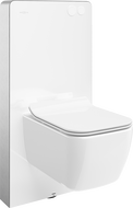 Mexen Stella WC potinkinė sistema su pneumatiniu rėmu Tex Air G ir WC puodu su lėta nuleidžiama lenta, balta