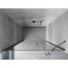 Mexen Mist-B sulenamos dušo durys 110 cm, permatomos, ginklo metalo spalva - 8A2-110-001-95-00