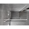 Mexen Mist-B atsidarantis dušo kabina 80 x 70 cm, permatomi, balta - 8A2T-080-070-20-00