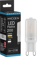 Mexen Aura LED lemputė G9, 2W, Šilta - 3000K, 200 lm - L120-G9-0230-01