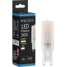 Mexen Aura LED lemputė G9, 3W, Šilta - 3000K, 300 lm - L120-G9-0330-01