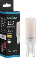 Mexen Aura LED lemputė G9, 3W, Šilta - 3000K, 300 lm - L120-G9-0330-01