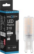 Mexen Aura LED lemputė G9, 3W, Neutrali - 4000K, 310 lm - L120-G9-0340-01