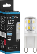 Mexen Aura LED lemputė G9, 2,5W, Šalta - 6500K, 290 lm - L121-G9-0265-01