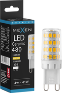 Mexen Aura LED lemputė G9, 4W, Šilta - 3000K, 480 lm - L121-G9-0430-01