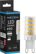 Mexen Aura LED lemputė G9, 4W, Neutrali - 4000K, 490 lm - L121-G9-0440-01